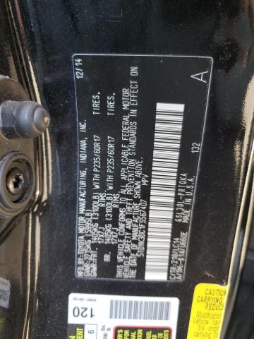 Photo 12 VIN: 5TDYK3DC1FS567407 - TOYOTA SIENNA XLE 