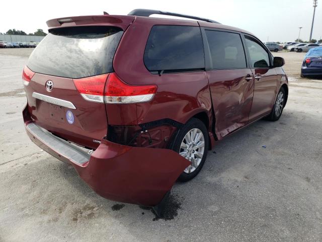 Photo 3 VIN: 5TDYK3DC2BS019300 - TOYOTA SIENNA XLE 