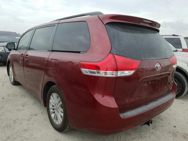 Photo 2 VIN: 5TDYK3DC2CS238744 - TOYOTA SIENNA XLE 