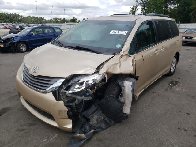 Photo 1 VIN: 5TDYK3DC2CS240154 - TOYOTA SIENNA XLE 