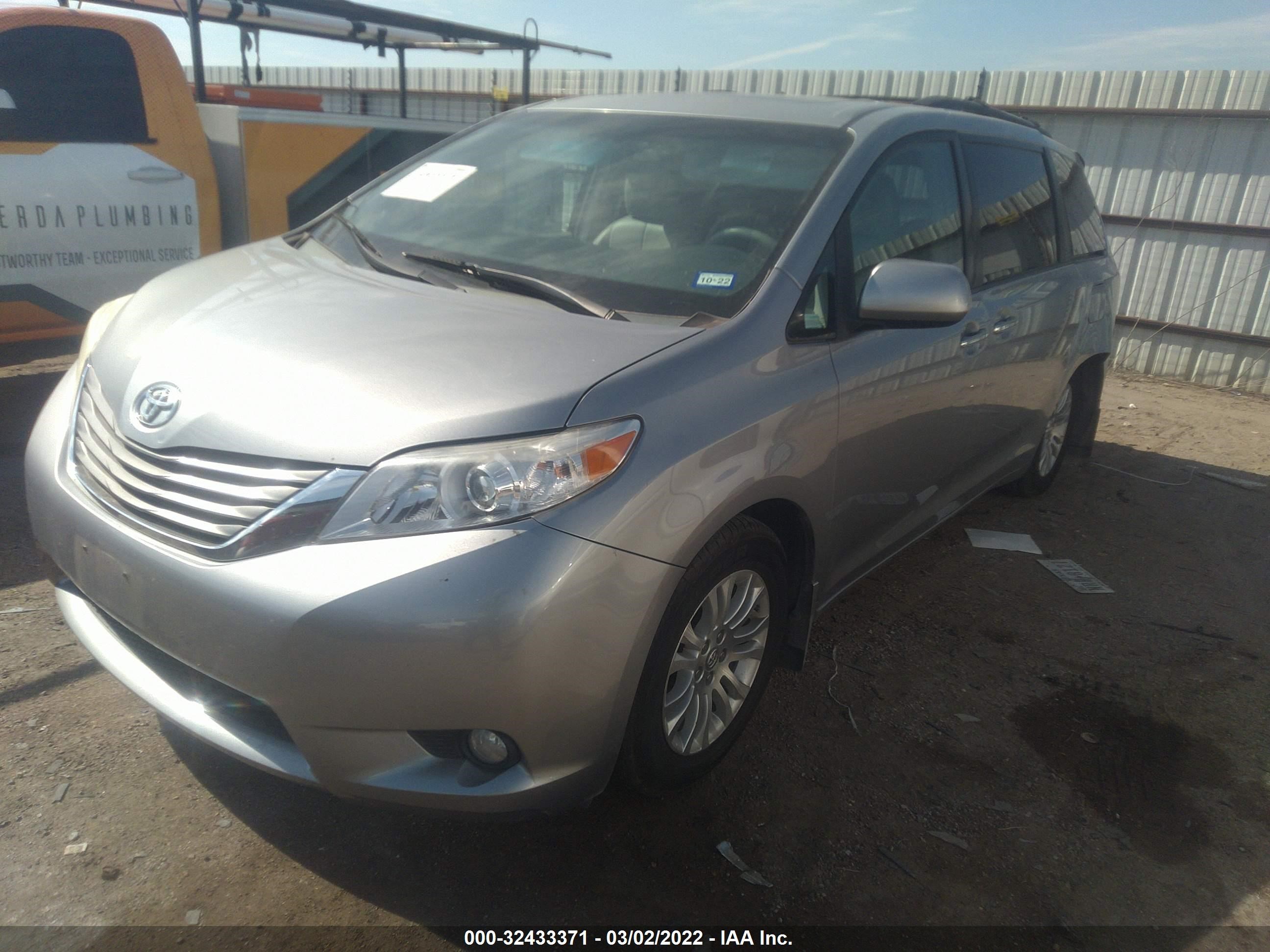 Photo 1 VIN: 5TDYK3DC2DS291168 - TOYOTA SIENNA 