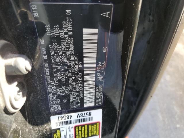 Photo 12 VIN: 5TDYK3DC2ES412203 - TOYOTA SIENNA XLE 