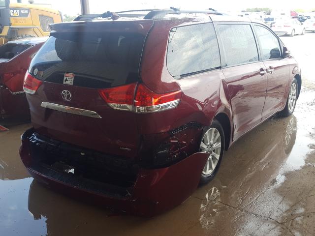 Photo 3 VIN: 5TDYK3DC2ES468125 - TOYOTA SIENNA XLE 