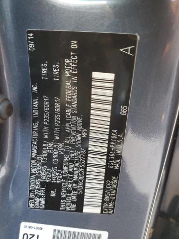 Photo 12 VIN: 5TDYK3DC2FS527787 - TOYOTA SIENNA XLE 