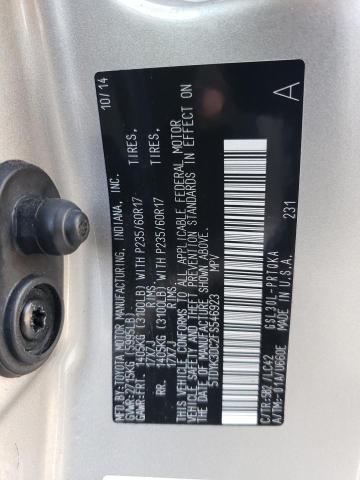 Photo 11 VIN: 5TDYK3DC2FS546923 - TOYOTA SIENNA 