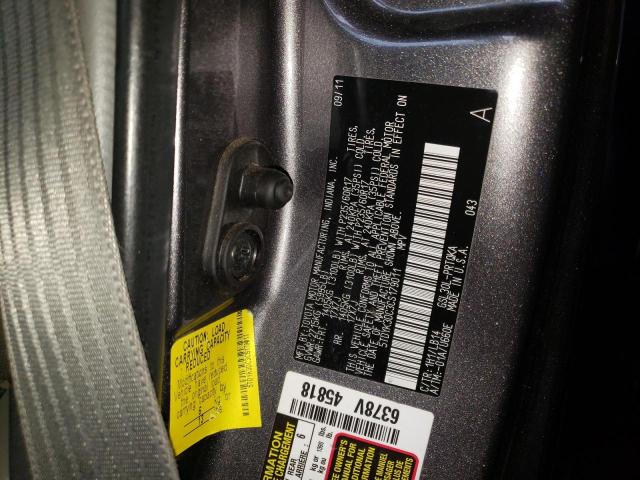 Photo 13 VIN: 5TDYK3DC3CS179011 - TOYOTA SIENNA XLE 