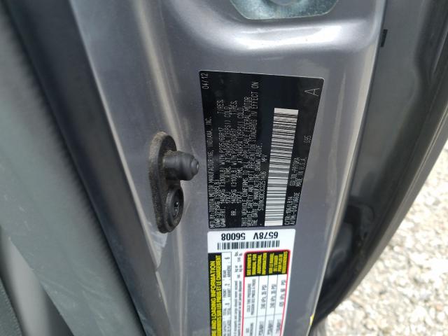 Photo 9 VIN: 5TDYK3DC3CS251406 - TOYOTA SIENNA XLE 