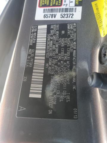 Photo 13 VIN: 5TDYK3DC3DS331032 - TOYOTA SIENNA XLE 