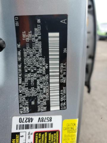 Photo 12 VIN: 5TDYK3DC3ES411965 - TOYOTA SIENNA XLE 