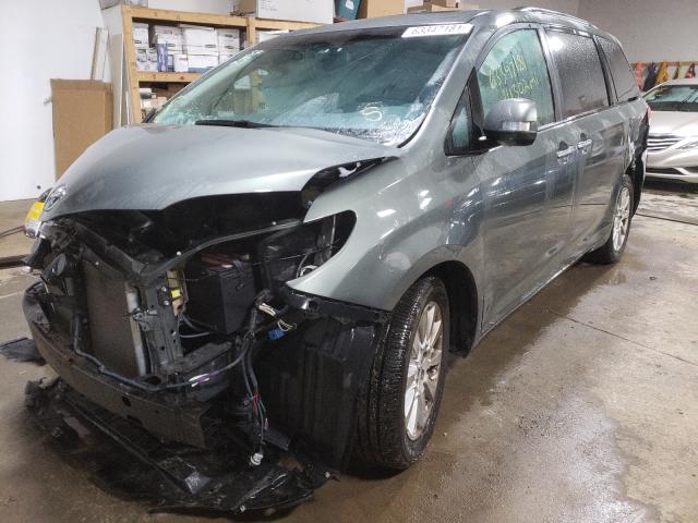 Photo 1 VIN: 5TDYK3DC3ES419340 - TOYOTA SIENNA XLE 