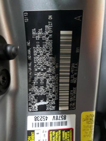 Photo 13 VIN: 5TDYK3DC3ES443475 - TOYOTA SIENNA XLE 