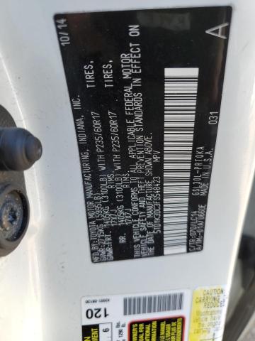 Photo 9 VIN: 5TDYK3DC3FS548423 - TOYOTA SIENNA XLE 