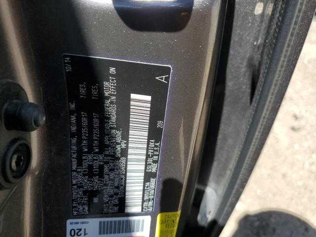 Photo 11 VIN: 5TDYK3DC3FS549569 - TOYOTA SIENNA XLE 