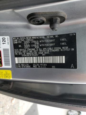 Photo 12 VIN: 5TDYK3DC3FS554657 - TOYOTA SIENNA XLE 