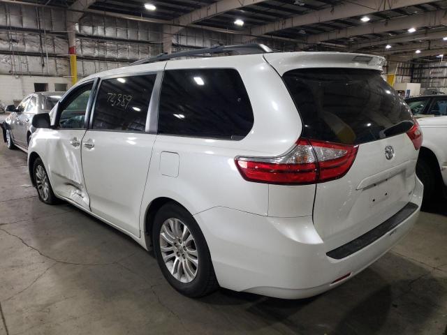 Photo 2 VIN: 5TDYK3DC3FS564783 - TOYOTA SIENNA XLE 