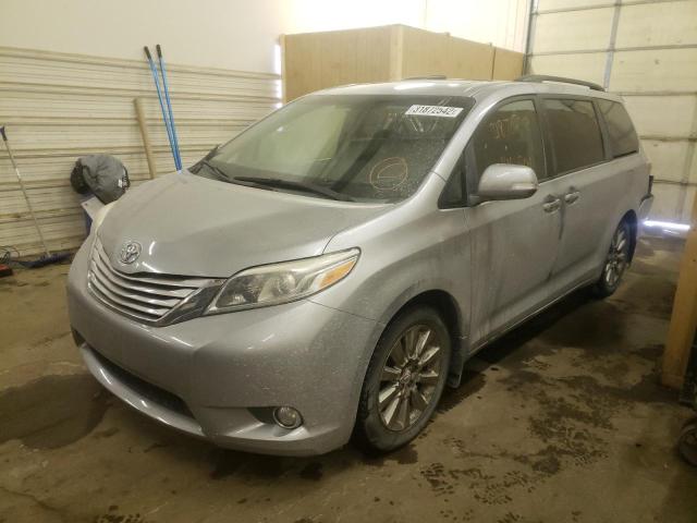 Photo 1 VIN: 5TDYK3DC3FS572818 - TOYOTA SIENNA XLE 