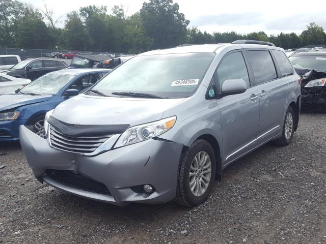 Photo 1 VIN: 5TDYK3DC3FS649218 - TOYOTA SIENNA XLE 