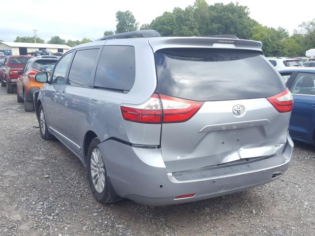 Photo 2 VIN: 5TDYK3DC3FS649218 - TOYOTA SIENNA XLE 