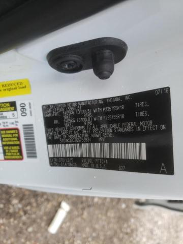 Photo 9 VIN: 5TDYK3DC3GS759834 - TOYOTA SIENNA XLE 