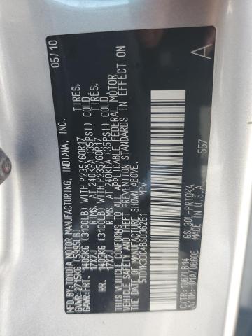 Photo 12 VIN: 5TDYK3DC4BS036261 - TOYOTA SIENNA XLE 