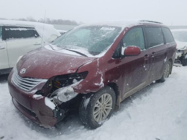 Photo 1 VIN: 5TDYK3DC4BS070555 - TOYOTA SIENNA XLE 