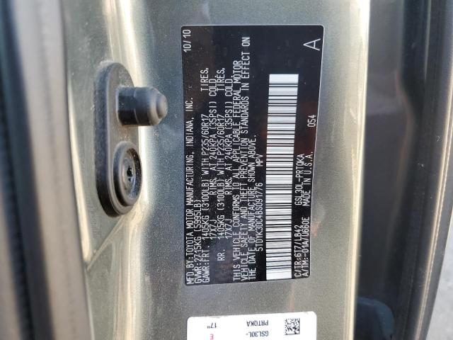 Photo 13 VIN: 5TDYK3DC4BS091776 - TOYOTA SIENNA XLE 