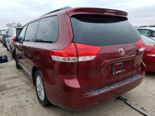 Photo 1 VIN: 5TDYK3DC4CS181558 - TOYOTA SIENNA XLE 