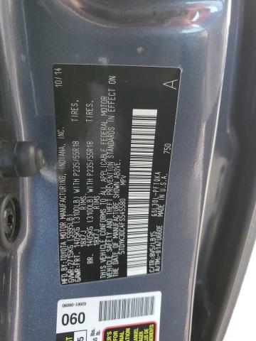 Photo 12 VIN: 5TDYK3DC4FS545580 - TOYOTA SIENNA XLE 