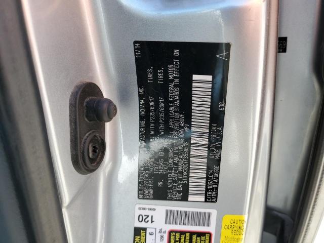 Photo 9 VIN: 5TDYK3DC4FS558569 - TOYOTA SIENNA XLE 