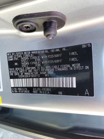 Photo 9 VIN: 5TDYK3DC4FS659112 - TOYOTA SIENNA 