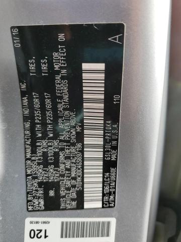 Photo 9 VIN: 5TDYK3DC4GS697196 - TOYOTA SIENNA XLE 