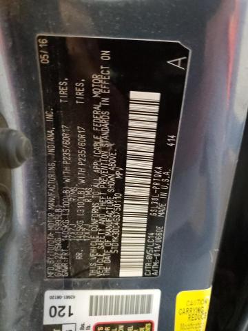 Photo 12 VIN: 5TDYK3DC4GS750110 - TOYOTA SIENNA XLE 