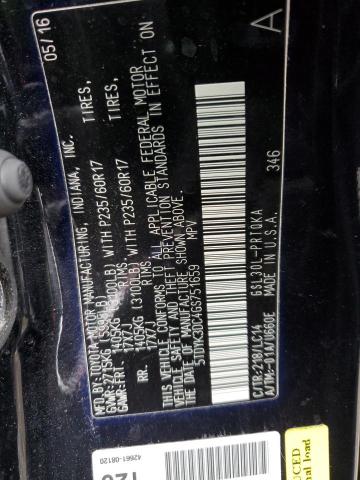 Photo 12 VIN: 5TDYK3DC4GS751659 - TOYOTA SIENNA XLE 