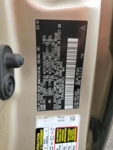 Photo 12 VIN: 5TDYK3DC5BS018223 - TOYOTA SIENNA XLE 