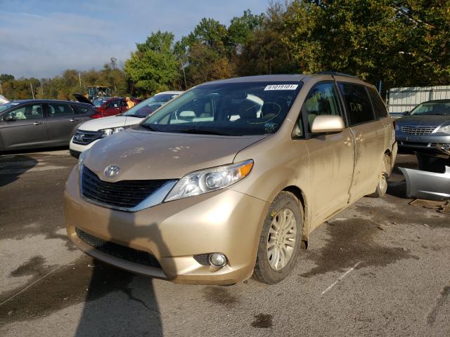 Photo 1 VIN: 5TDYK3DC5BS049522 - TOYOTA SIENNA XLE 