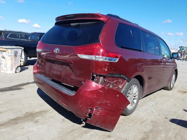 Photo 3 VIN: 5TDYK3DC5BS067471 - TOYOTA SIENNA XLE 