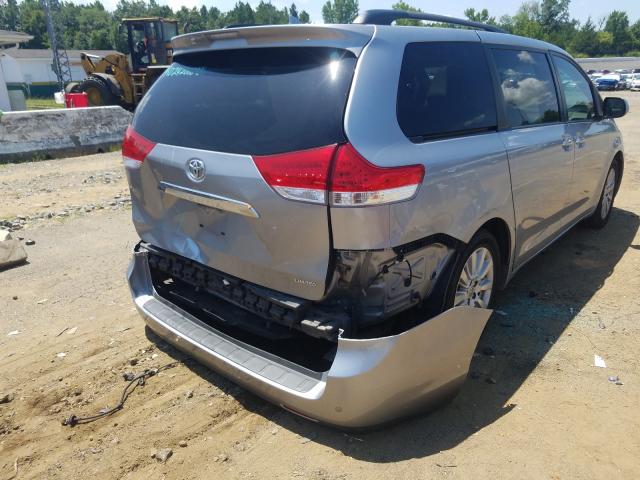 Photo 3 VIN: 5TDYK3DC5BS093598 - TOYOTA SIENNA XLE 