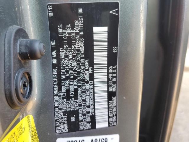 Photo 9 VIN: 5TDYK3DC5DS301613 - TOYOTA SIENNA XLE 