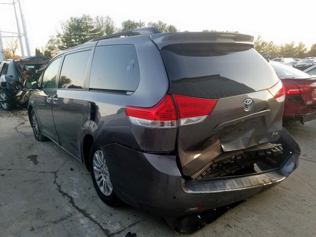 Photo 2 VIN: 5TDYK3DC5ES447947 - TOYOTA SIENNA XLE 