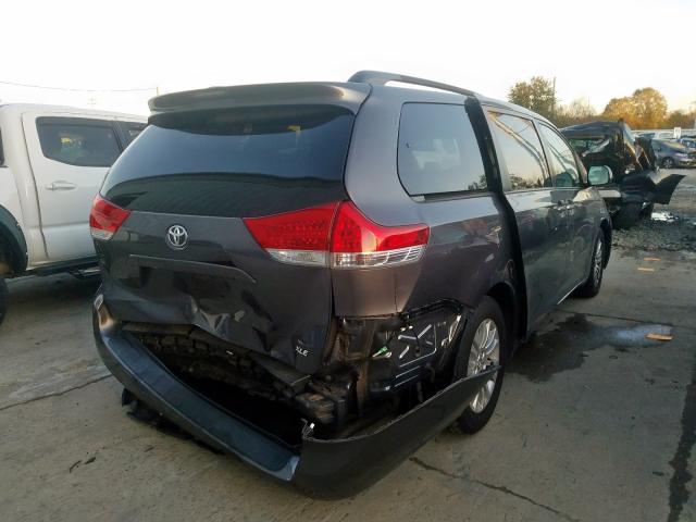 Photo 3 VIN: 5TDYK3DC5ES447947 - TOYOTA SIENNA XLE 