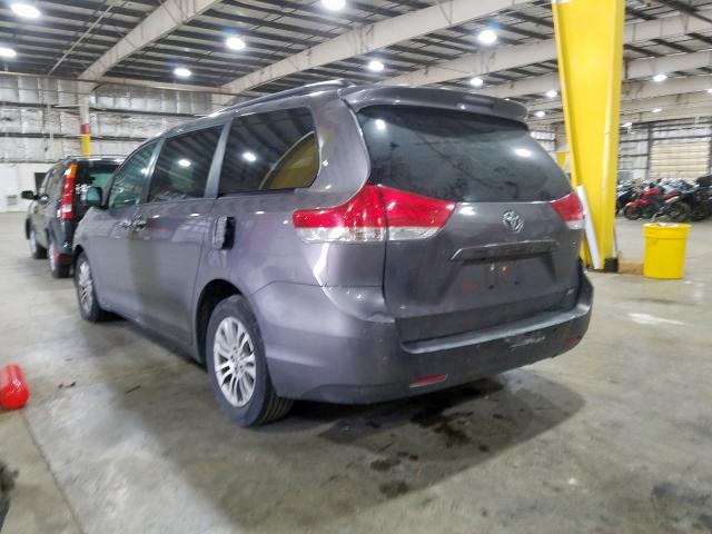 Photo 2 VIN: 5TDYK3DC5ES505698 - TOYOTA SIENNA XLE 