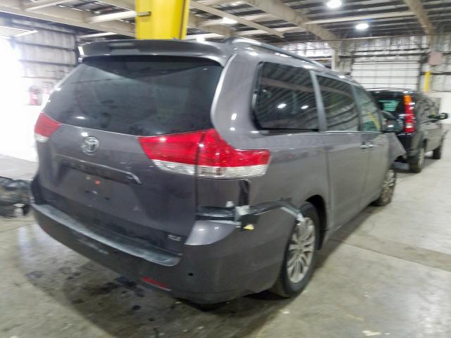 Photo 3 VIN: 5TDYK3DC5ES505698 - TOYOTA SIENNA XLE 