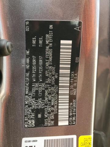 Photo 13 VIN: 5TDYK3DC5GS715527 - TOYOTA SIENNA XLE 