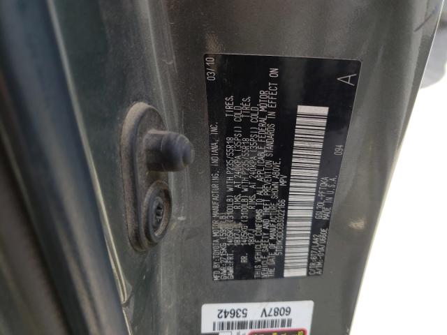 Photo 9 VIN: 5TDYK3DC6BS022166 - TOYOTA SIENNA XLE 