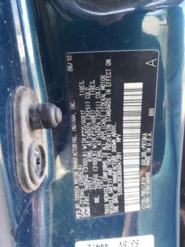 Photo 12 VIN: 5TDYK3DC6BS047391 - TOYOTA SIENNA XLE 