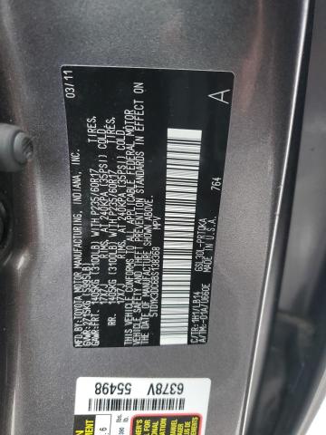 Photo 12 VIN: 5TDYK3DC6BS138368 - TOYOTA SIENNA XLE 