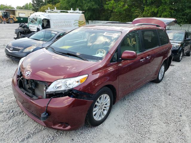 Photo 1 VIN: 5TDYK3DC6CS261296 - TOYOTA SIENNA XLE 