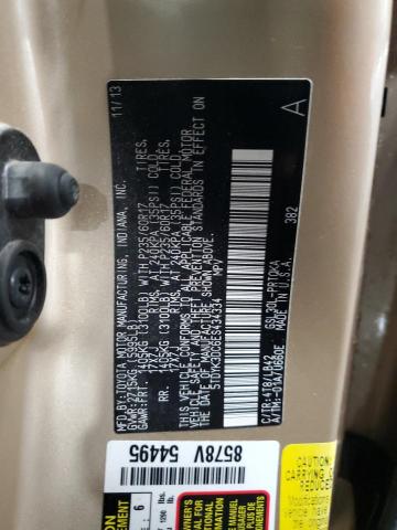 Photo 12 VIN: 5TDYK3DC6ES434334 - TOYOTA SIENNA XLE 