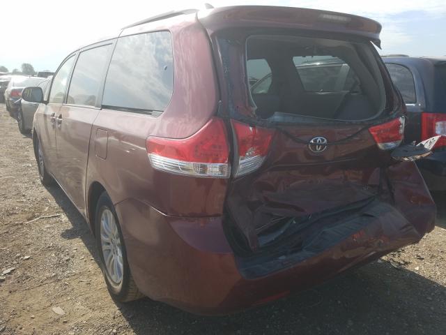 Photo 2 VIN: 5TDYK3DC6ES480455 - TOYOTA SIENNA XLE 