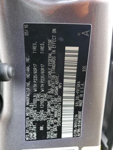 Photo 12 VIN: 5TDYK3DC6GS741067 - TOYOTA SIENNA XLE 